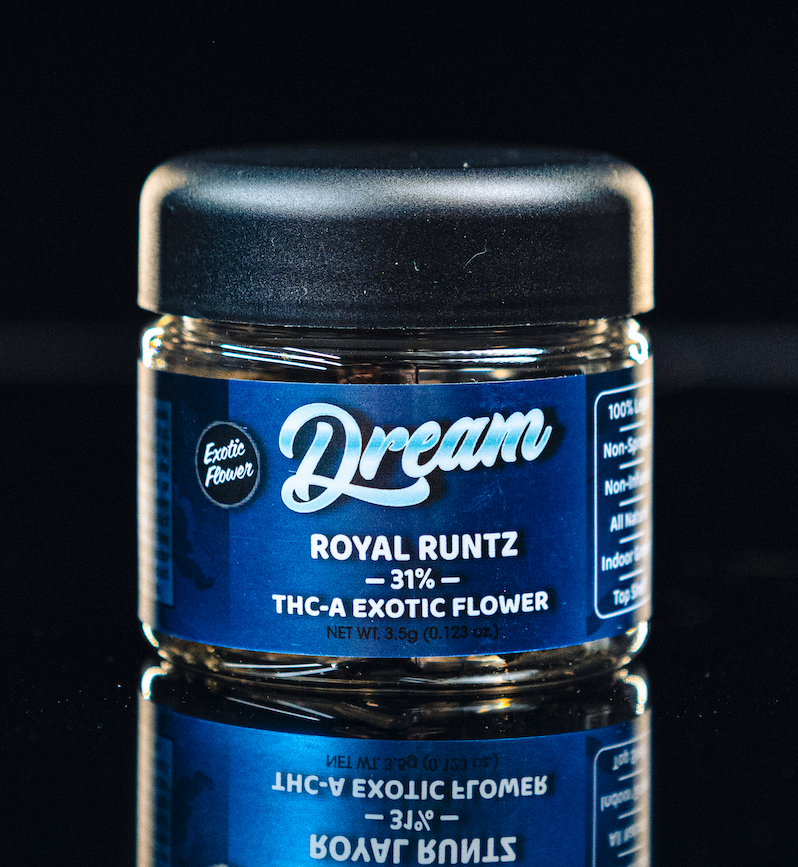 3.5g Exotic Flower - Royal Runtz